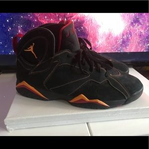 Size 13.5 Nike Air Jordan retro 7 Black